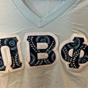 ΠΒΦ sorority letters shirt
